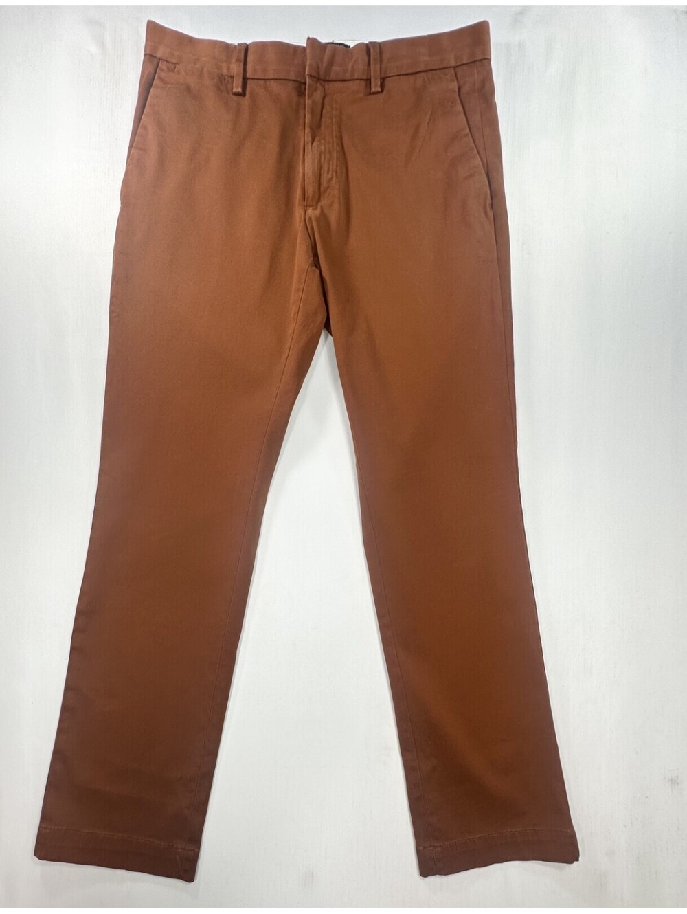 Banana Republic Flat Aiden Slim Fit Chinos Copper Mens 32/32